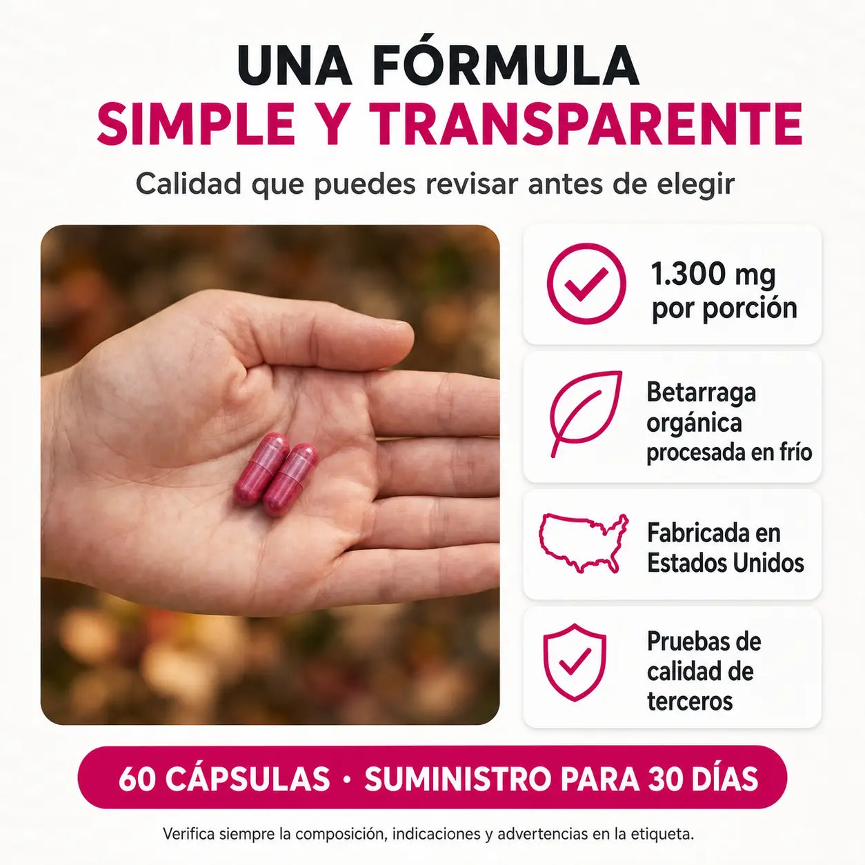 Beetroot: Energía y Circulación
