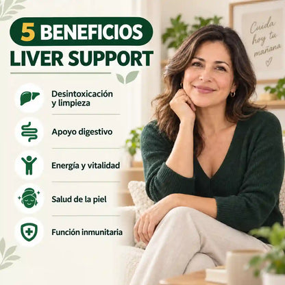 Liver Support®: vuelve a sentirte liviano