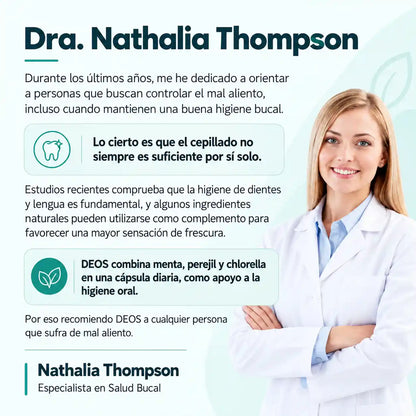DEOS® · Vuelve a hablar de cerca con confianza