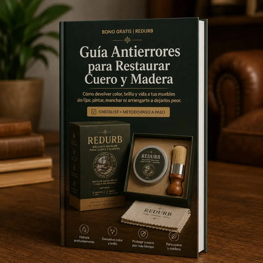 Ebook - Guía Antierrores Para Restaurar Cuero y Madera