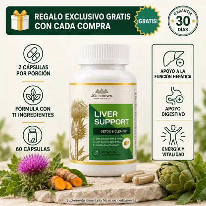 Liver Support®: vuelve a sentirte liviano